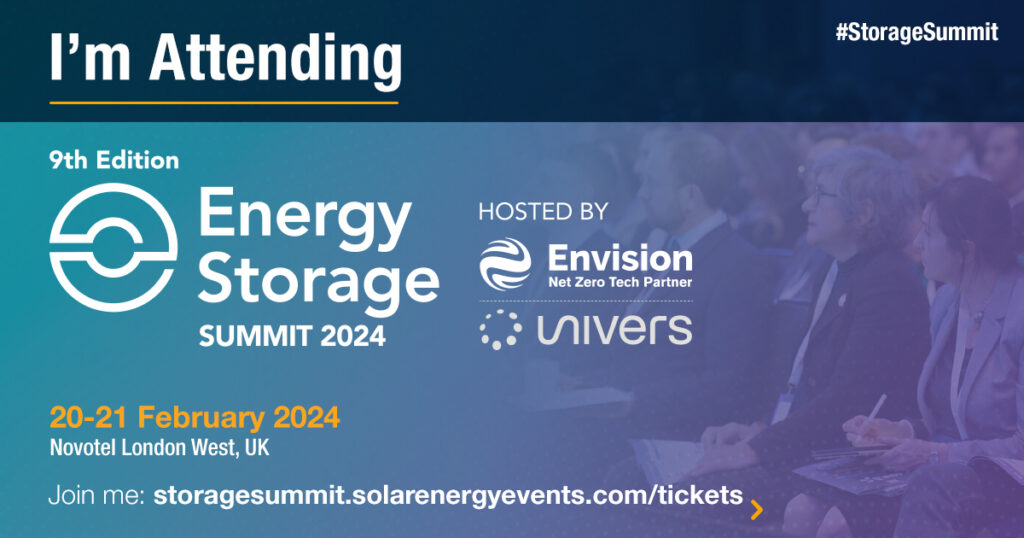 Energy Storage Summit - I'm Attending Banner