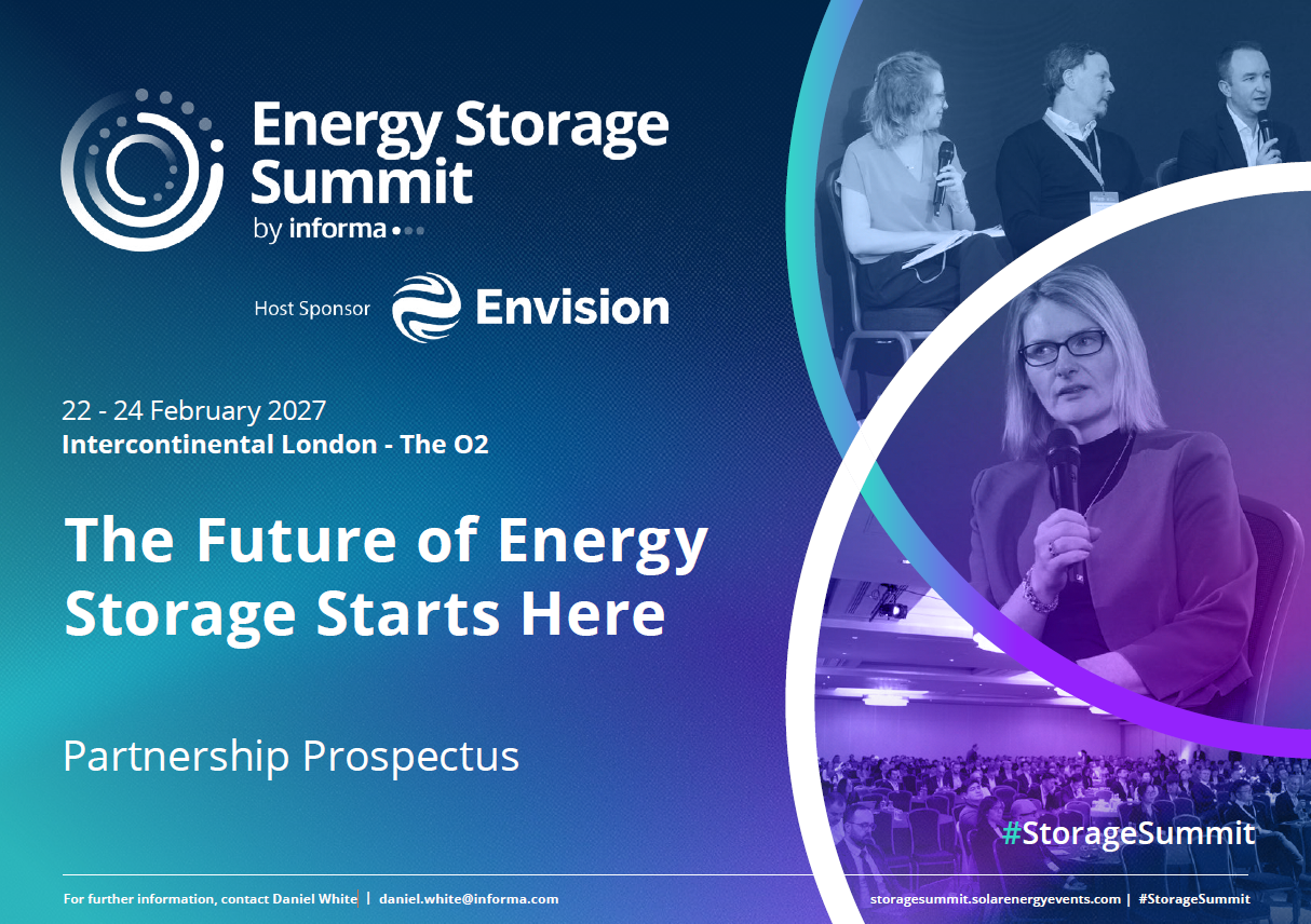 ESS27 Partnership Prospectus Cover Image Energy Storage Summit 2027 Partnership Prospectus Cover
